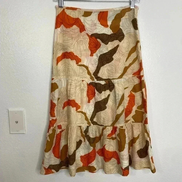 Theory Multicolor Floral Lightweight Skirt - Picture 2 of 6